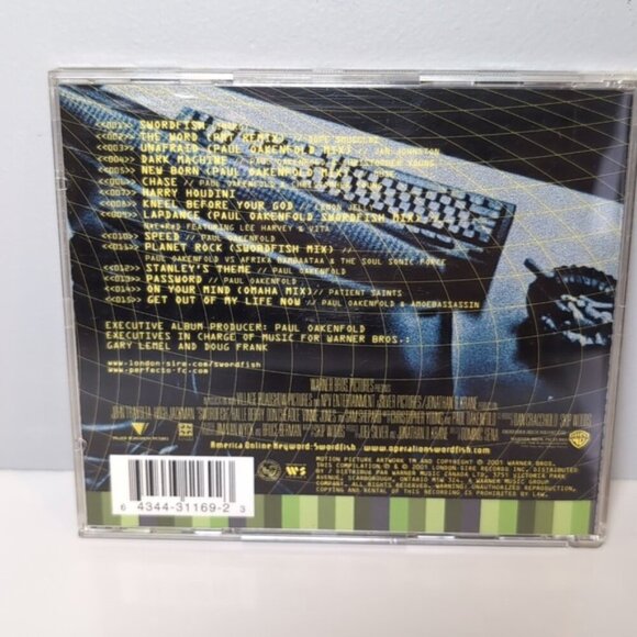 3/$20 PAUL OAKENFOLD Swordfish Movie Soundtrack CD Music Album Trance Y2K Tested - Picture 7 of 9